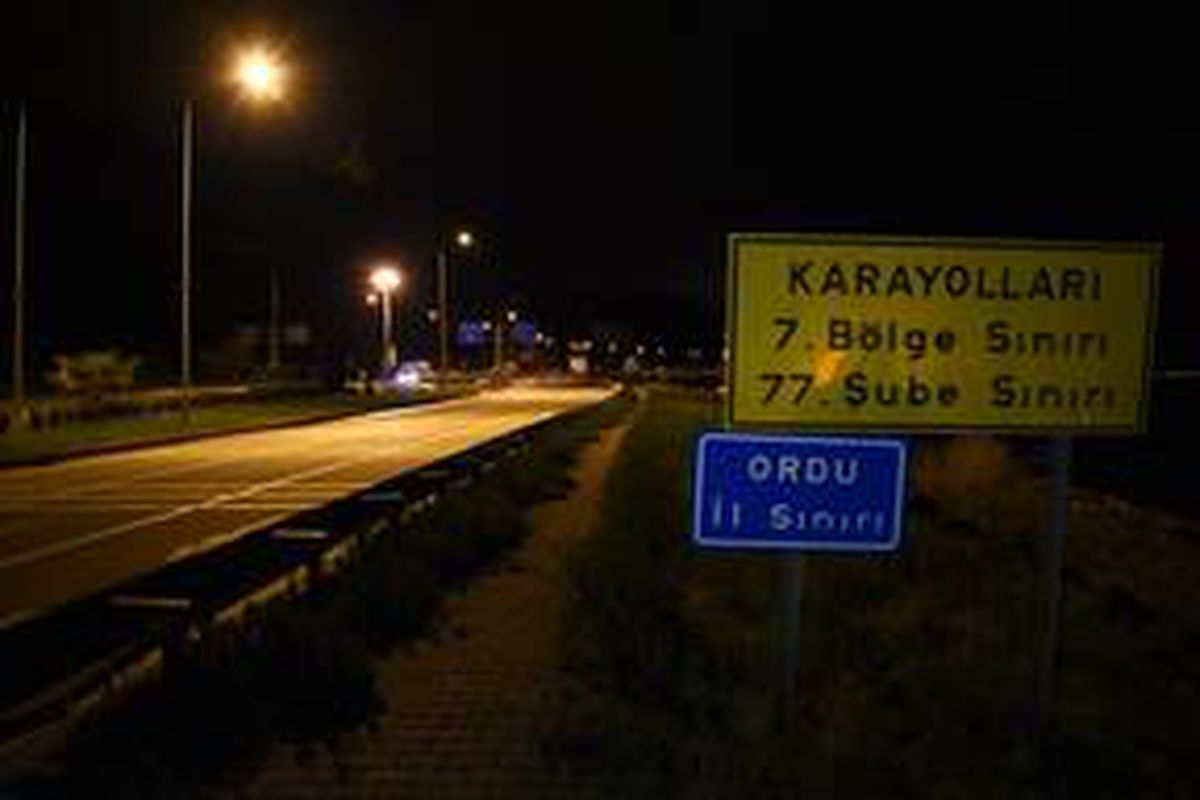 Ordu\'da araç giriş çıkışları durduruldu