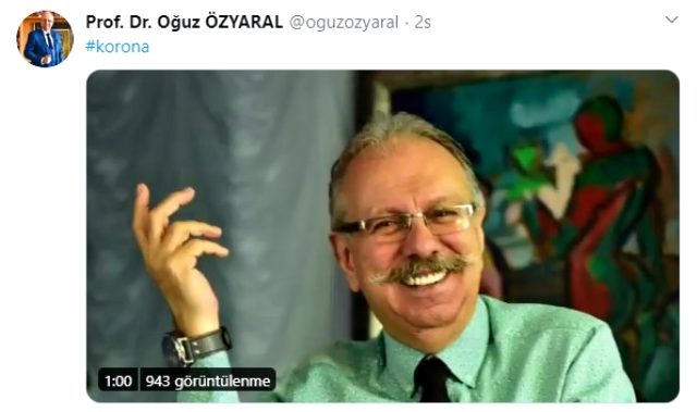 Ünlü doktor Oğuz Özyaral'ın koronavirüs testi pozitif çıktı