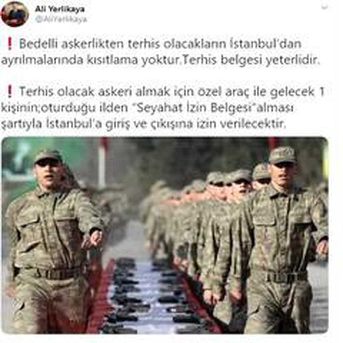 Vali Yerlikaya\'dan bedelli askerler ve cenaze izinlerine ilişkin açıklama