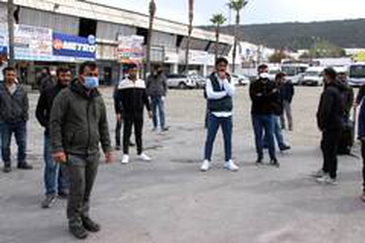Yasak gelince Bodrum\'dan çıkamadılar