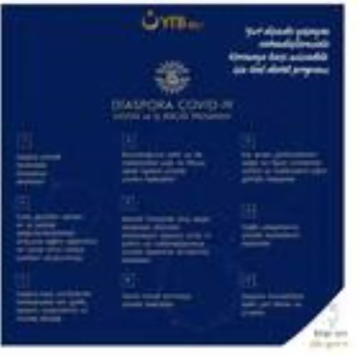 Yurt dışında yaşayan Türk vatandaşlarının Korona mücadelesine destek