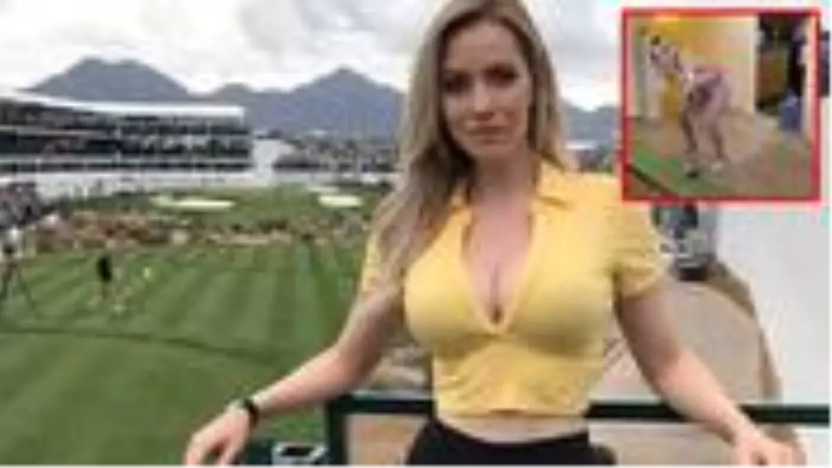 ABD\'li golfçü Paige Spiranac\'ın göğüs vuruşu olay oldu