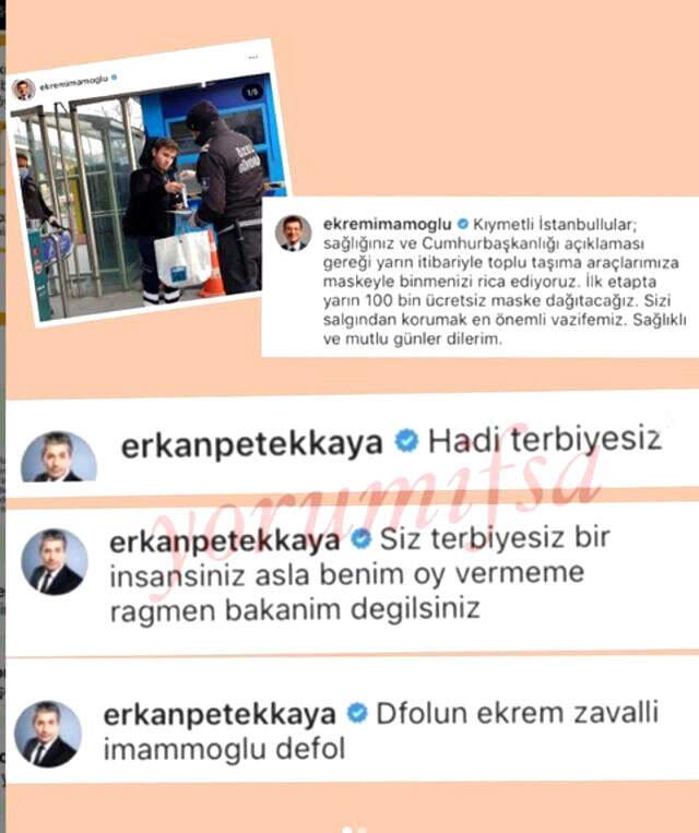 Erkan Petekkaya'dan Ekrem İmamoğlu açıklaması: Paylaşımları bir çalışanım yaptı