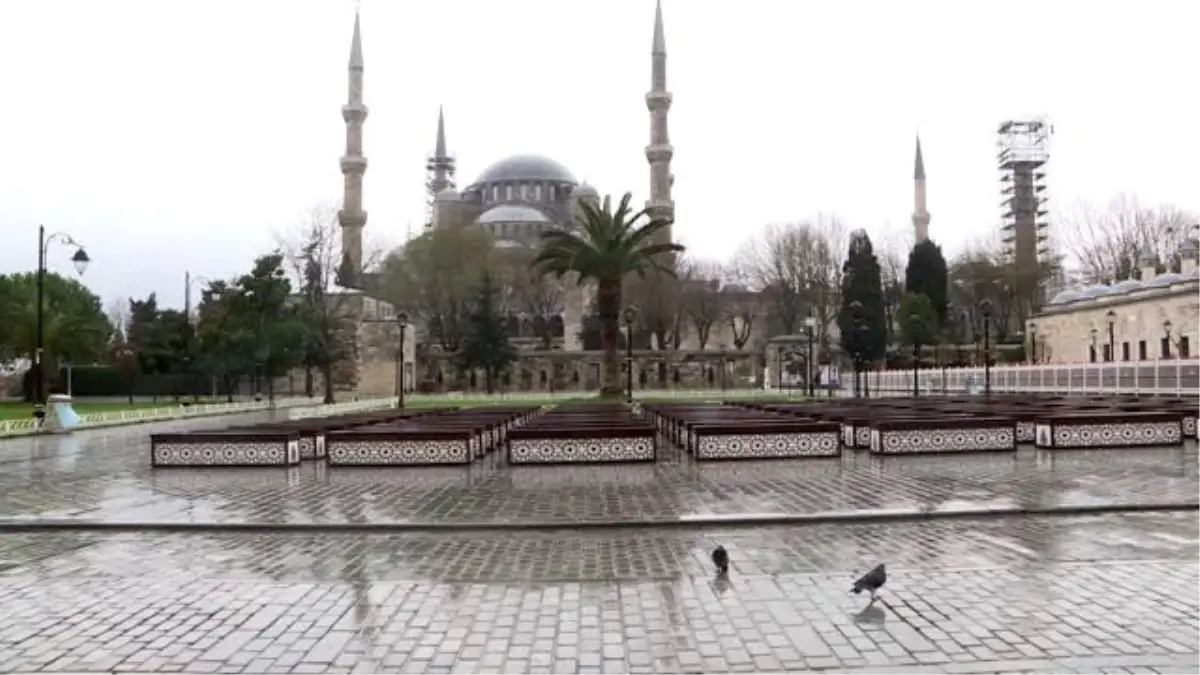 İstanbul\'un meydanlarında "koronavirüs sessizliği" - Sultanahmet / Taksim