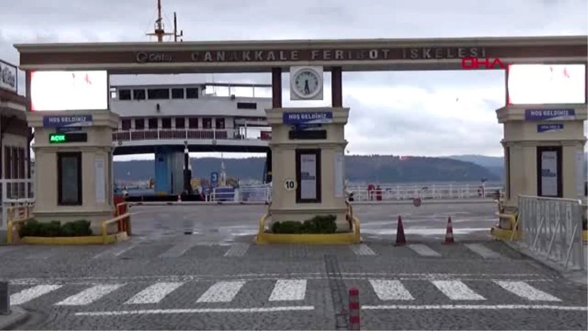 Kuzey Ege ve Güney Marmara\'da feribot seferlerine fırtına engeli