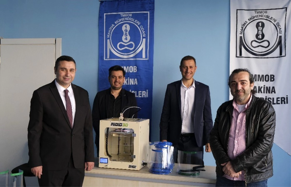 MMO Antalya Şube\'den sağlık çalışanlarına 3 boyutlu destek