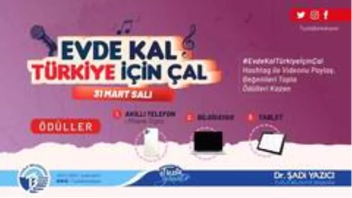 Tuzla Belediyesi\'nden "Evde kal Türkiye için çal"