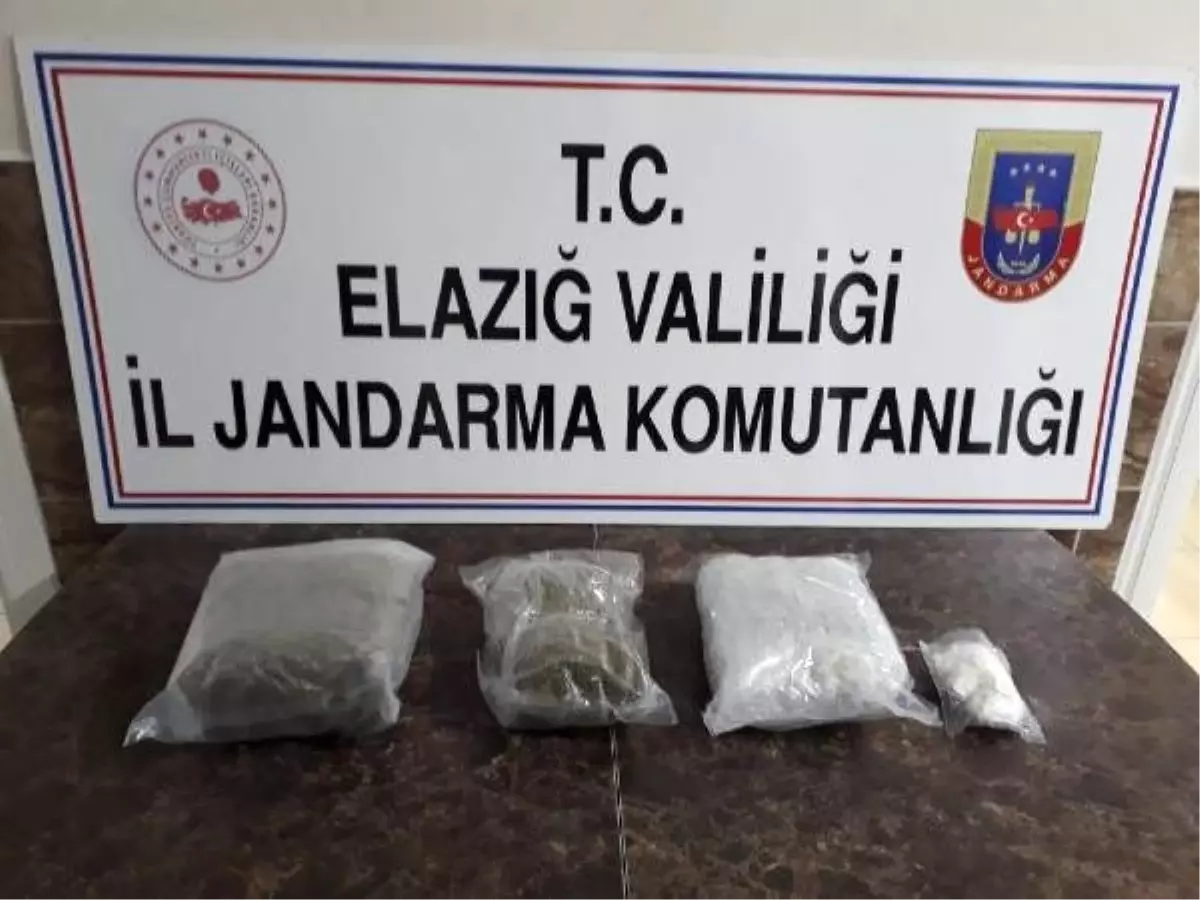 Elazığ\'da uyuşturucu operasyonu: 2 gözaltı