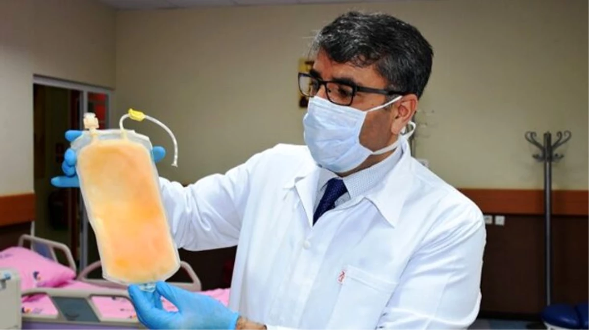 Koronavirüs salgınına karşı Türkiye\'de ilk plazma tedavisi Malatya\'da yapıldı