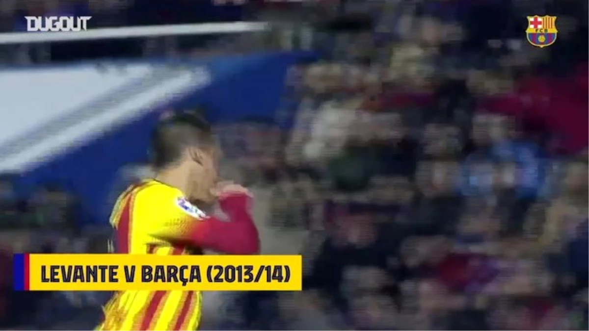 Lionel Messi Levante Maçında 3 Asist Birden Yapıyor