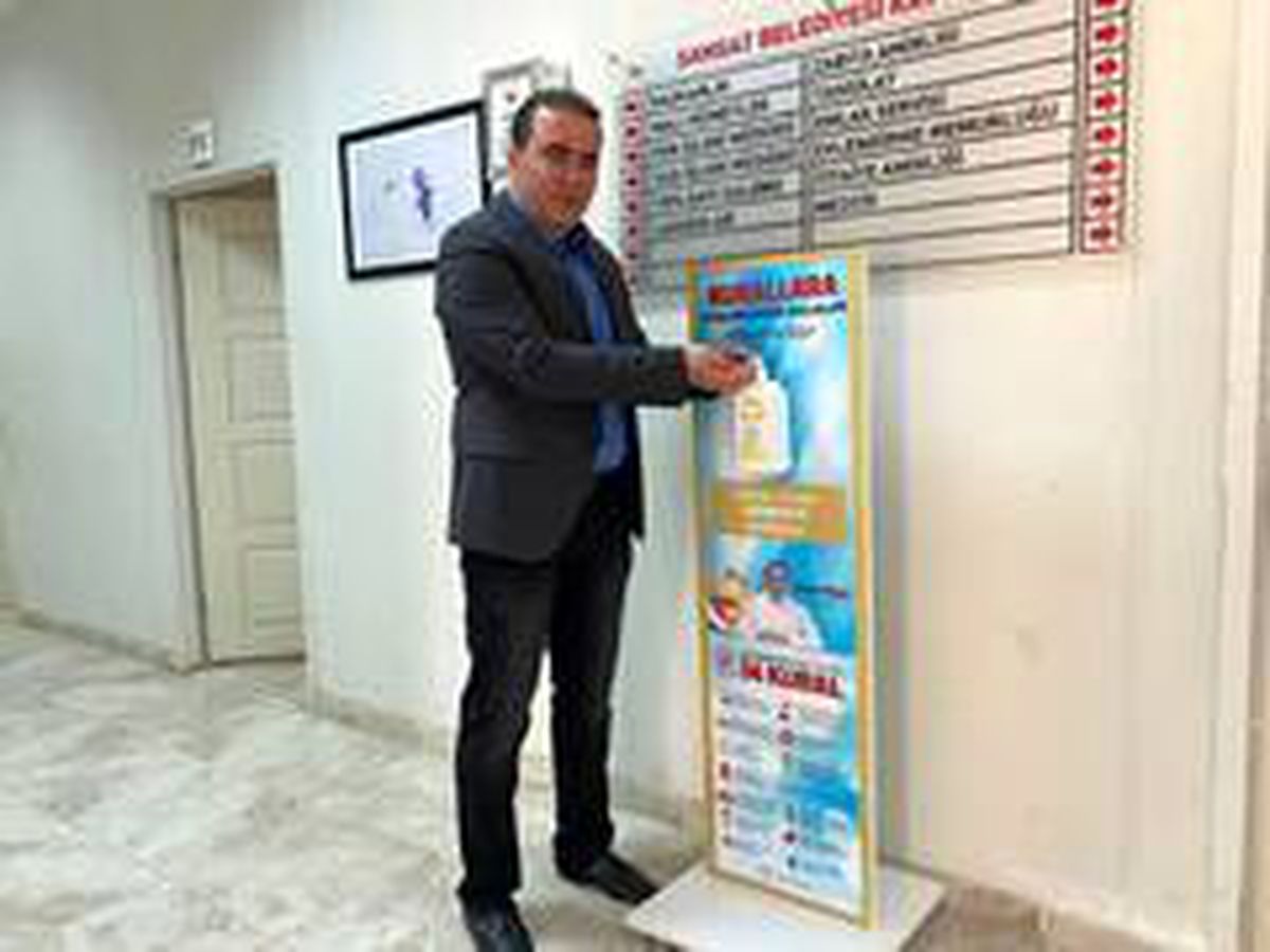 Samsat\'ta dezenfekte noktaları kuruldu