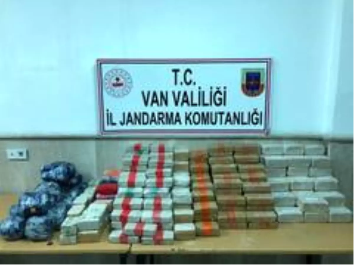 Van\'da 161 kilo uyuşturucu ele geçirildi