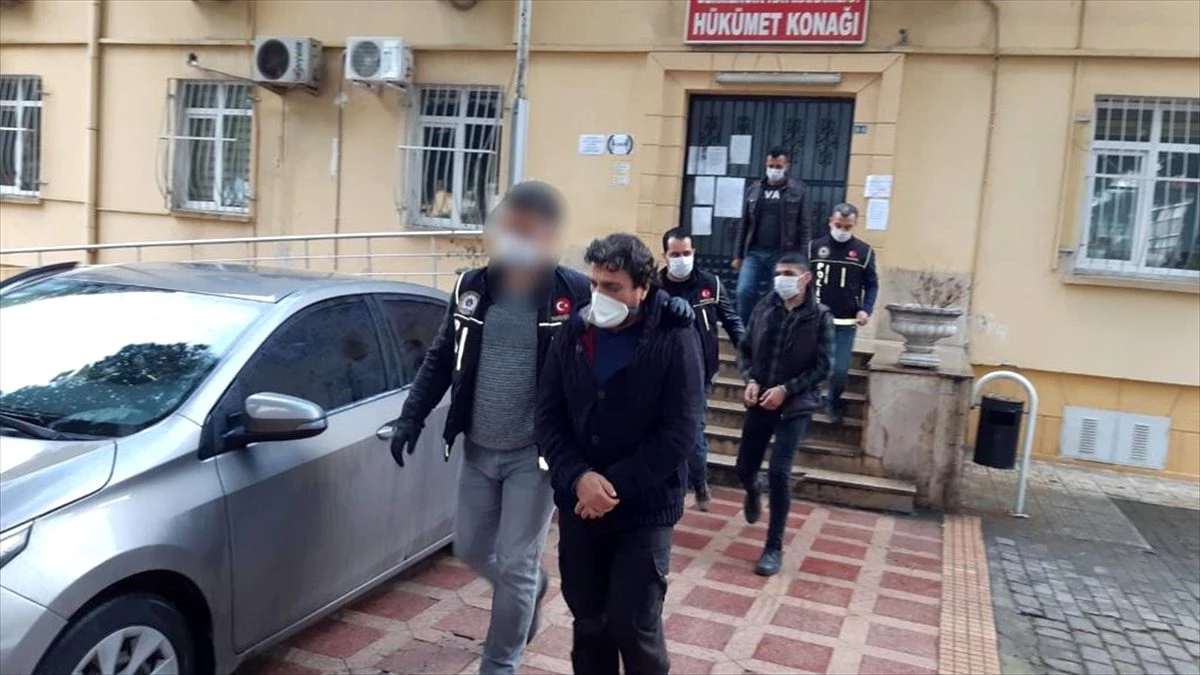 Aydın\'da uyuşturucu operasyonunda gözaltına alınanlara "sosyal mesafe" cezası