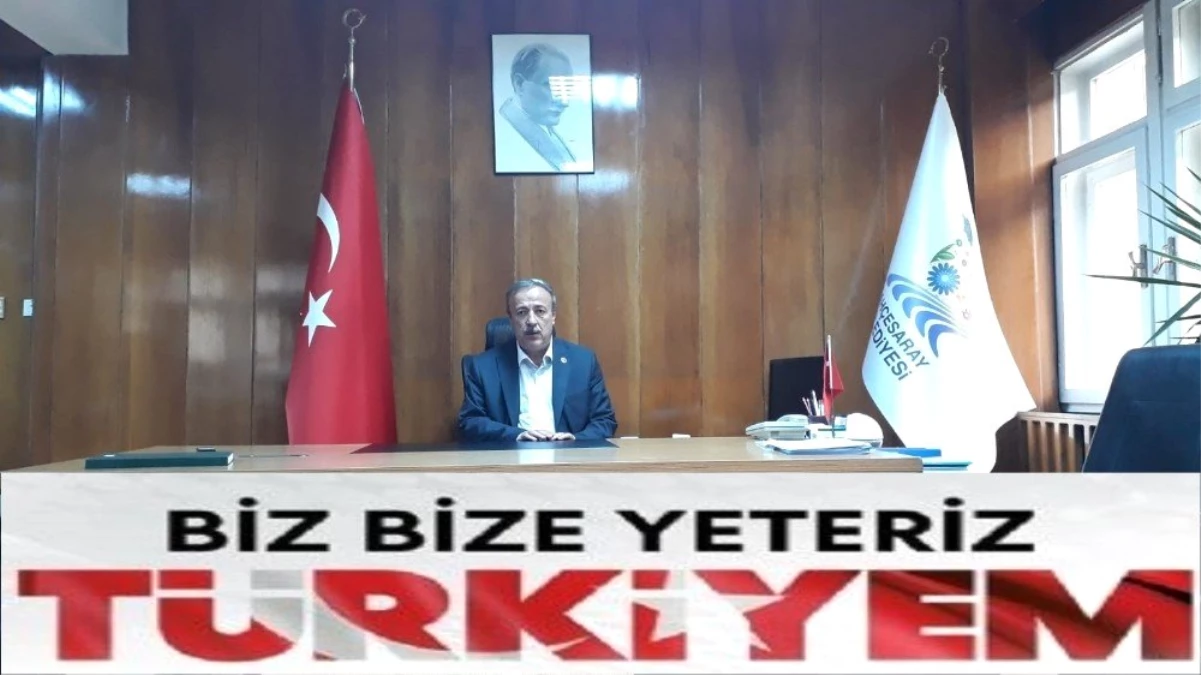 Bahçesaray Belediye Başkanı Arvas ve başkan yardımcısı Takmaz\'dan "Biz Bize Yeteriz Türkiyem"...