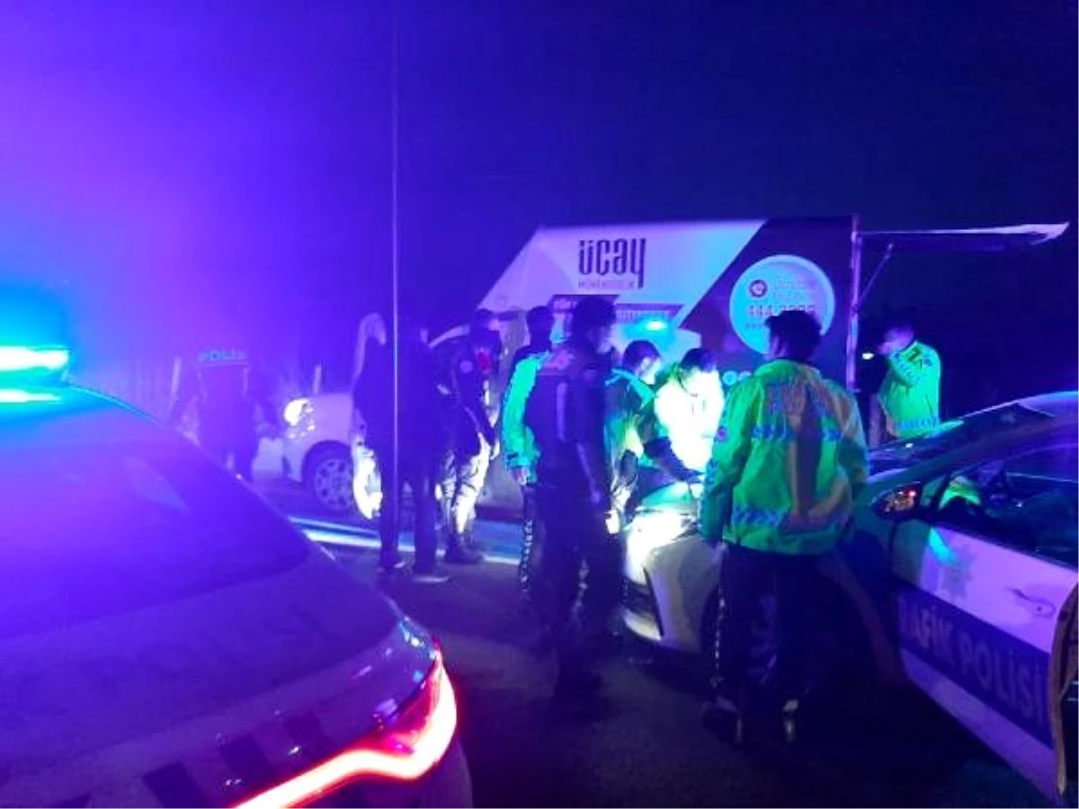 Kaza yapan alkollü sürücü, kovalamaca sonucu yakalandı