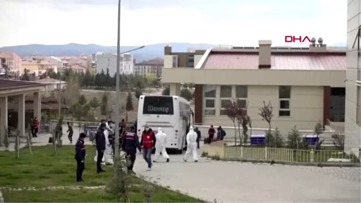 KIRIKKALE Fransa\'dan getirilip karantinaya alınan TIR şoförü Ülkemiz cennet