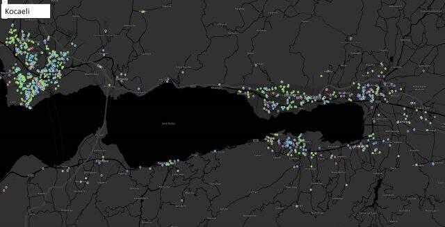 Sağlık Bakanı Koca paylaştı! İşte il il koronavirüs yoğunluk haritası