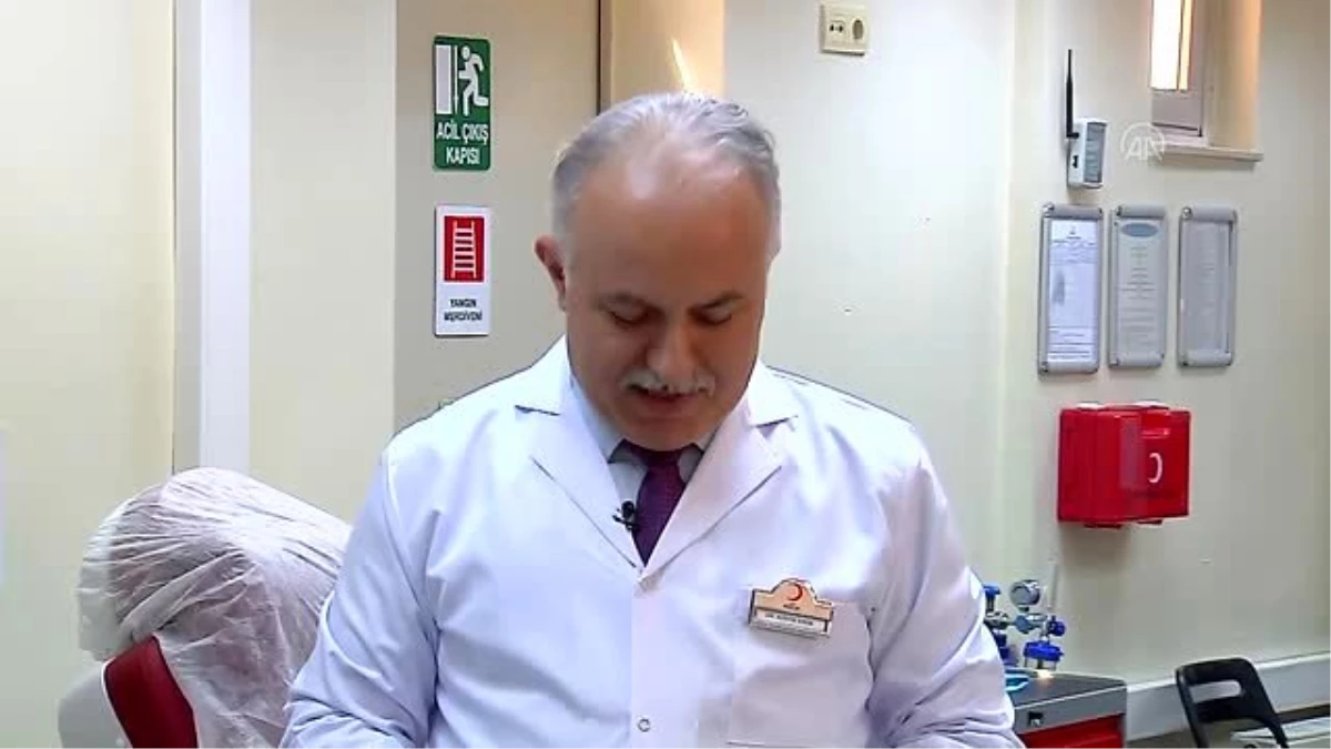 Yeni tip koronavirüsü yenen doktor Demir, ilk plazma bağışçısı oldu (1)