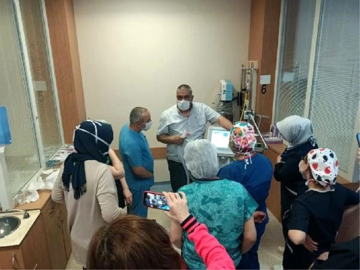 Aydın\'da, devlet hastanesine 17 adet solunum cihazı bağışlandı