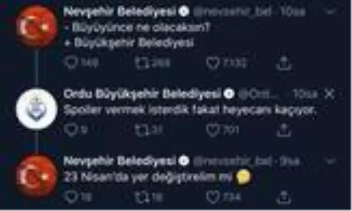 Büyüyünce ne olacak; Büyükşehir Belediyesi