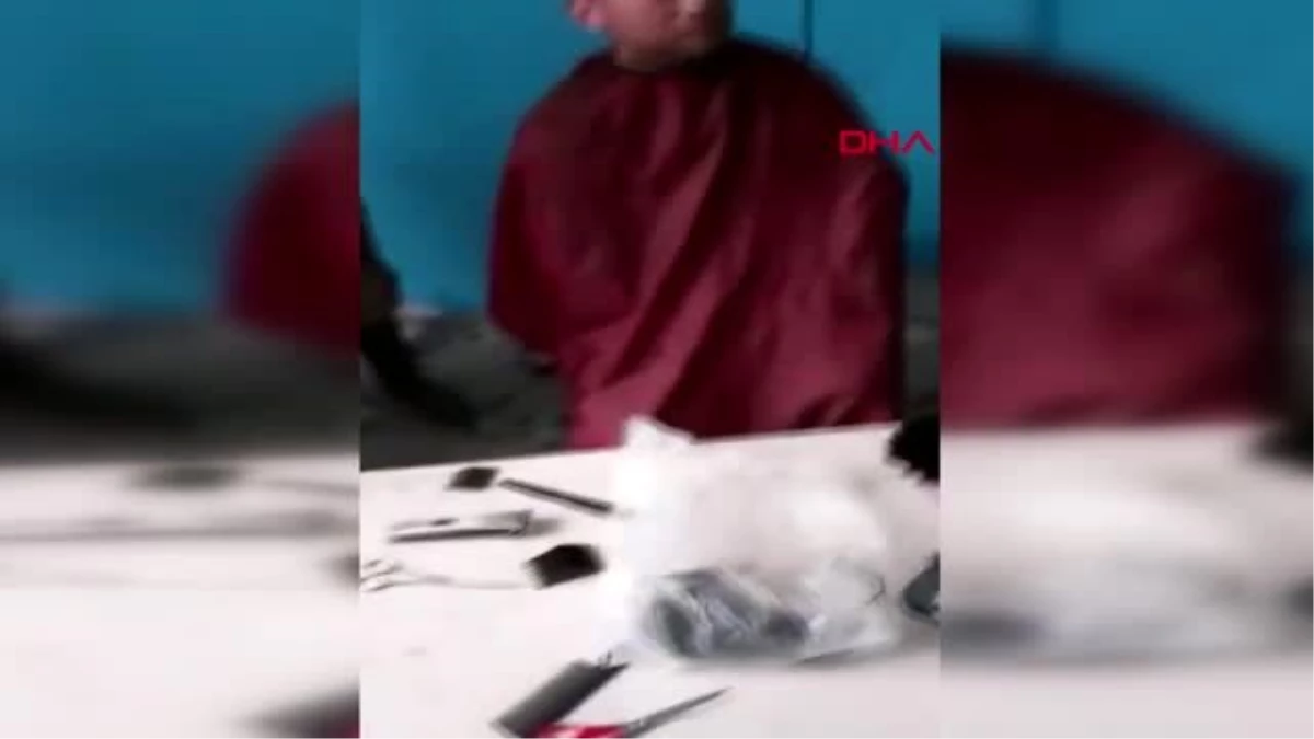 Çankırı\'da kaçak saç tıraşına polis baskını