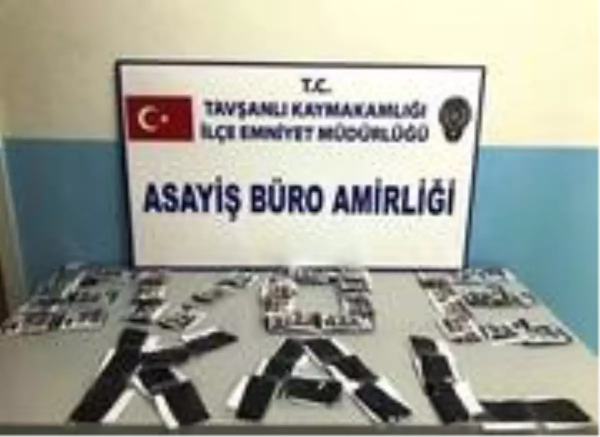 Tavşanlı\'da 409 adet tıbbi maske ele geçirildi