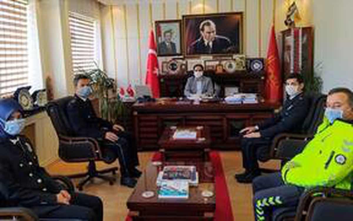 Belediye başkanları Türk polis teşkilatının kuruluşunun yıl dönümünü kutladı