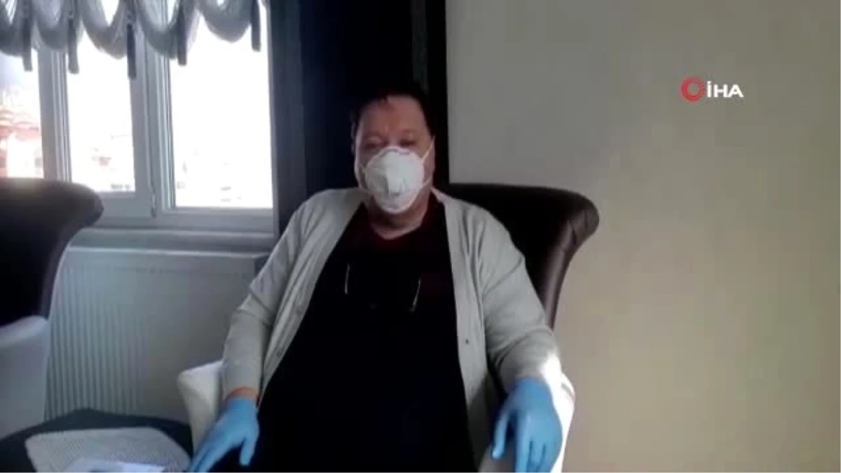 Korona virüsünü yenen 55 yaşındaki KOAH hastası adam taburcu edildi