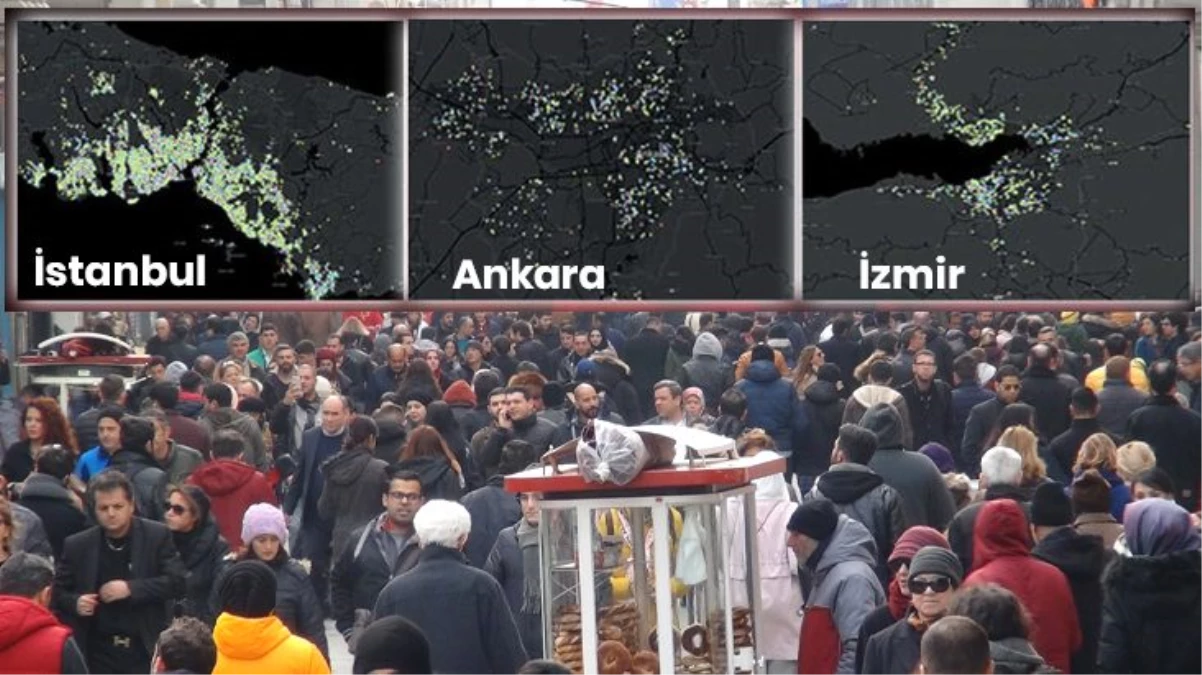 Koronavirüs salgınında İstanbul, Ankara ve İzmir\'de en riskli ilçeler