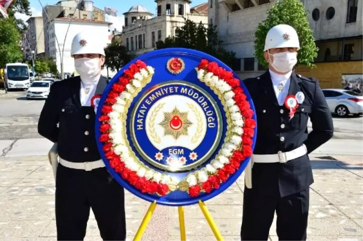 Hatay\'da polis teşkilatının kuruluş yıl dönümü kutlandı