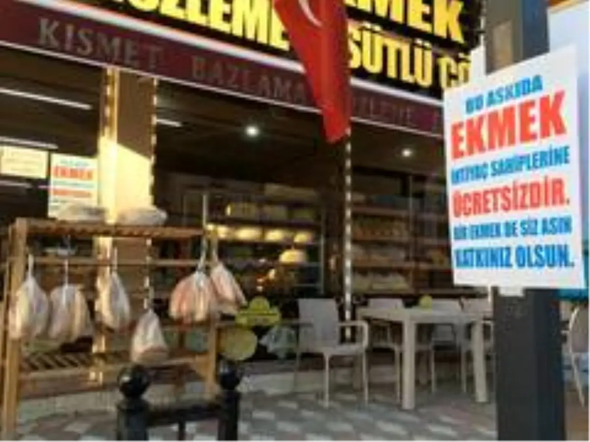 Kızılcahamam\'da \'Askıda ekmek\' kampanyası başladı