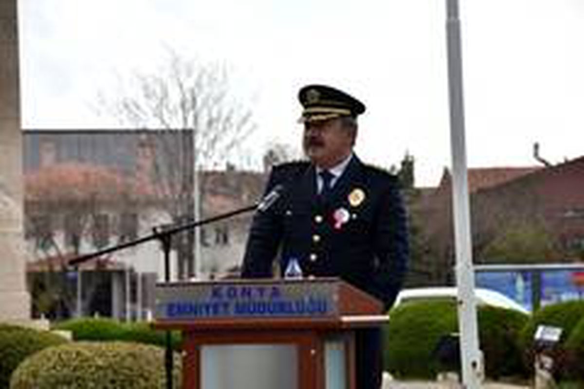 Konya\'da Polis Teşkilatının Kuruluş Yıldönümü kutlandı