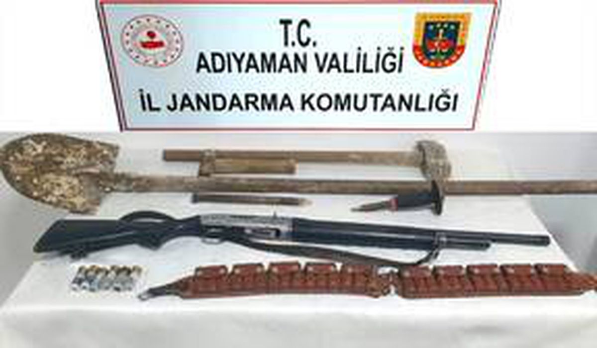 Adıyaman\'da kaçak kazı operasyonu