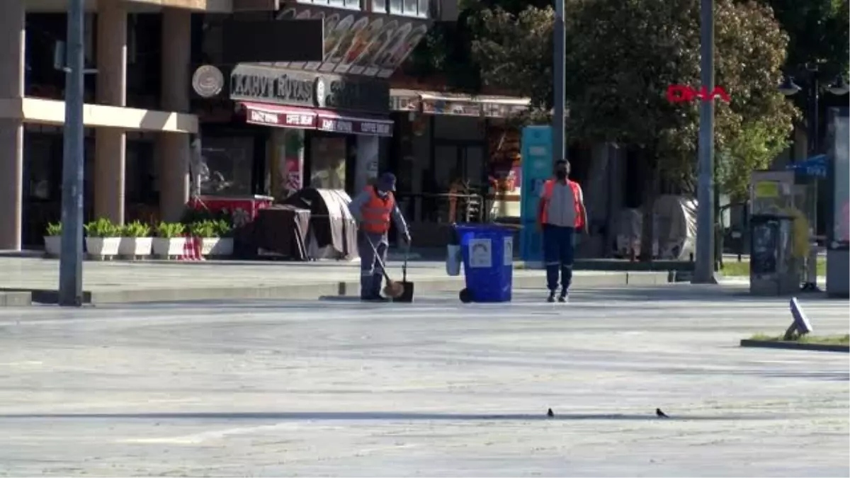 ANTALYA-Antalya sessizliğe büründü, yasağa uymayanlara ceza