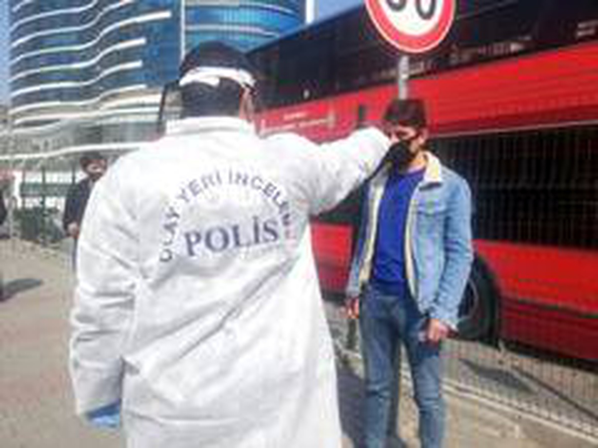 Esenyurt\'ta polisin çevirdiği motosikletten korona virüs şüphelisi çıktı