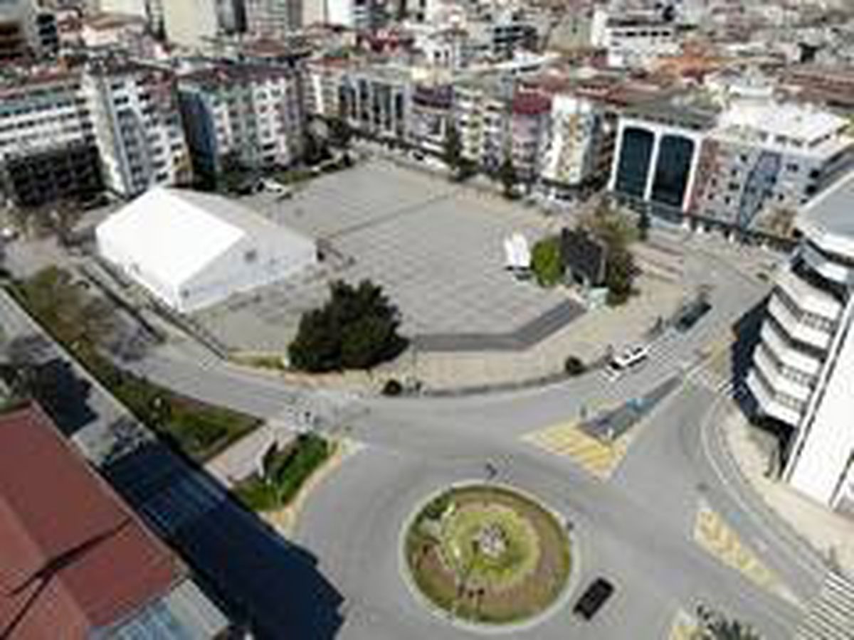 \'Issız Samsun\' havadan görüntülendi