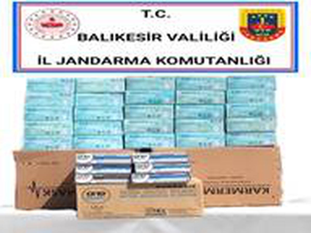 Maske stokçusu yakalandı