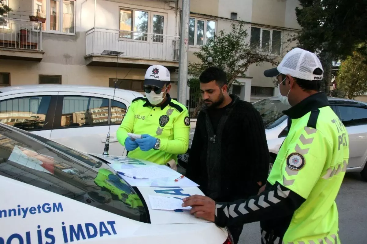 Sokağa çıkma yasağını delen trafik magandası polis kovalamacasında yakalandı