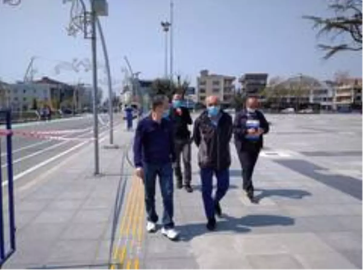 Tedbirleri yerinde incelediler