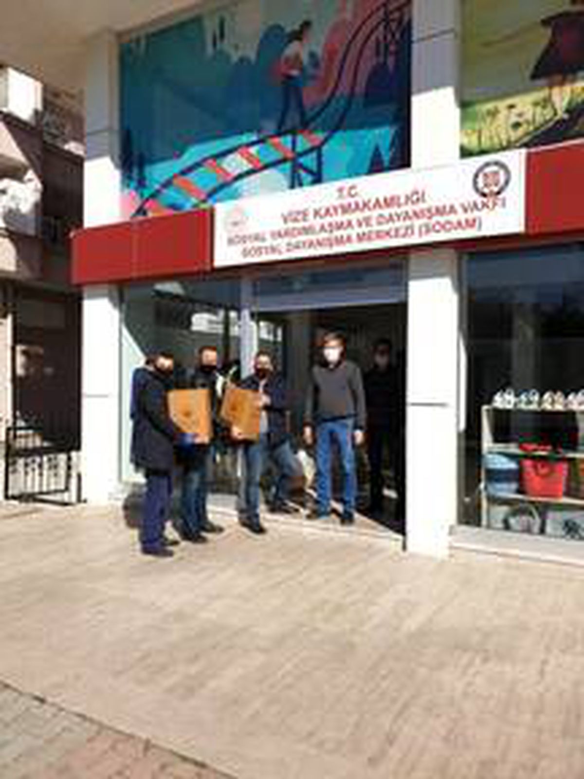 Vefa Sosyal Destek Grubu\'na bağış