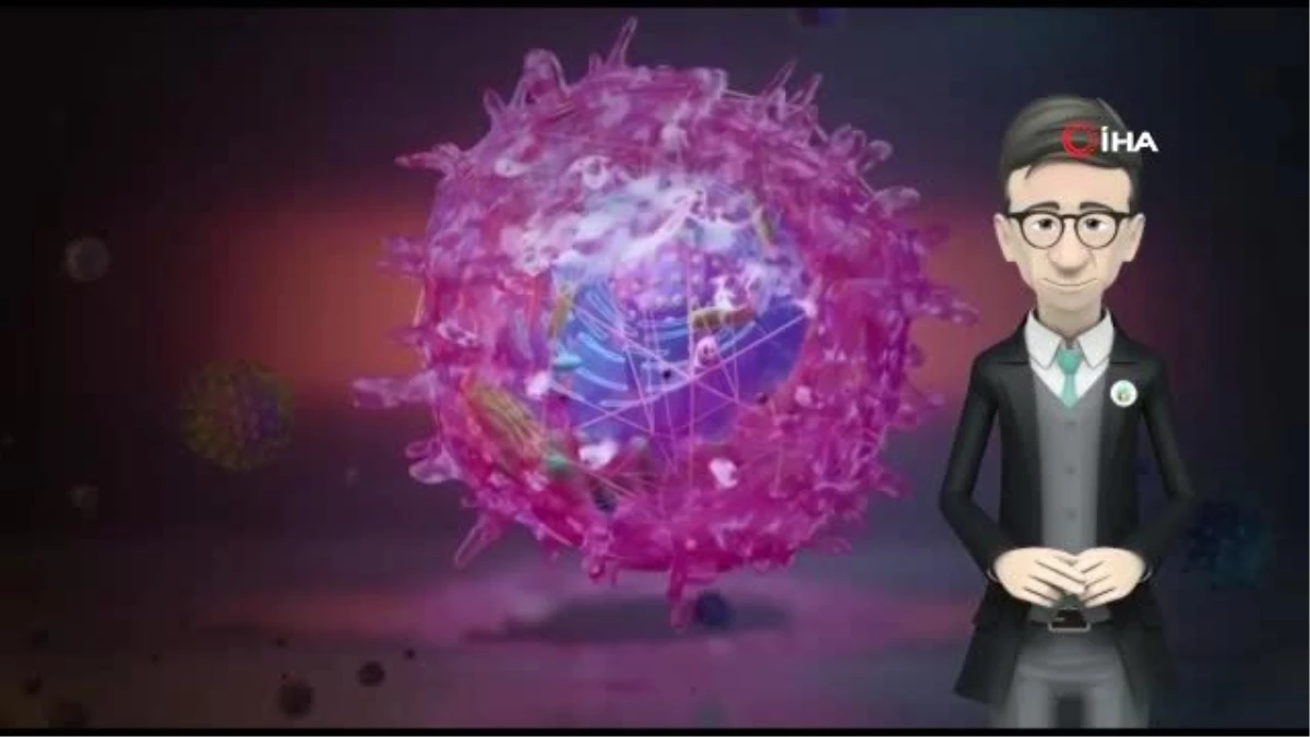 Başkan Öküzcüoğlu çocuklara animasyonla korona virüsünü anlattı