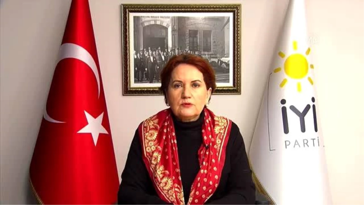İYİ Parti Genel Başkanı Akşener\'den Kovid-19 açıklaması