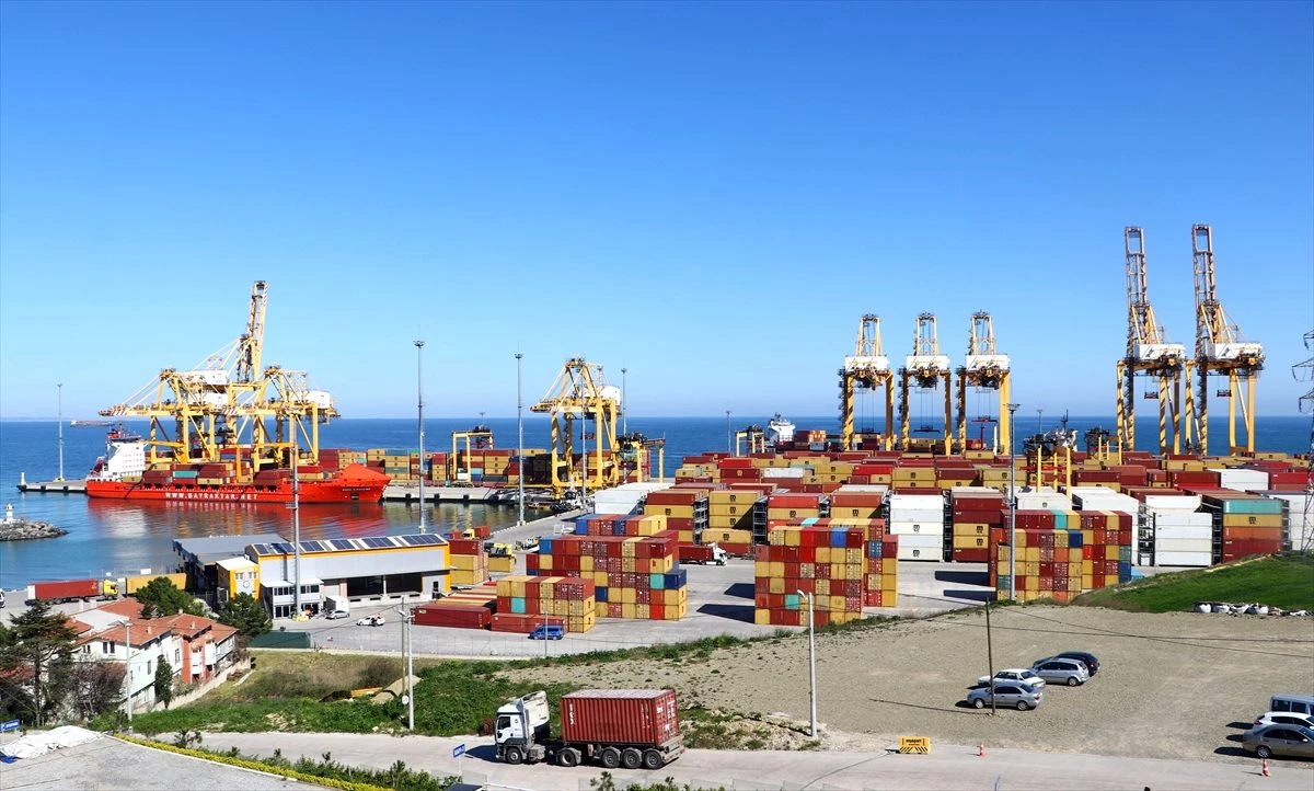 Kovid-19 nedeniyle Tekirdağ\'daki limanda yükleme ve boşaltma temassız yapılıyor