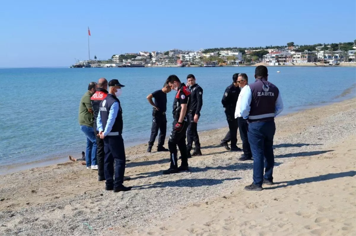 Serinlemek için girdiği denizde boğuldu