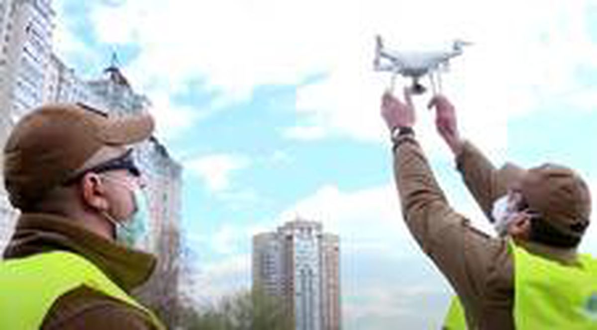 Ukrayna\'da karantinaya uymayanlar drone ile yakalanıyor