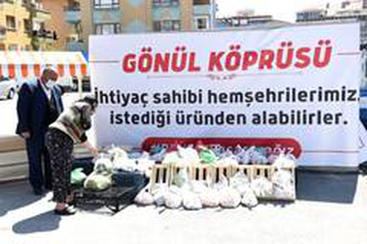 Altındağ pazarlarında gönül köprüsü