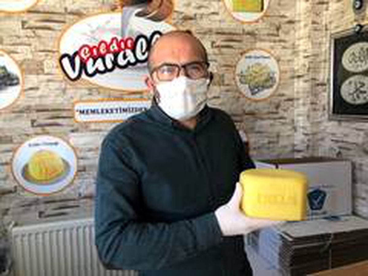 Ardahan\'da "Evda Kal" Kaşar peynirini ürettiler