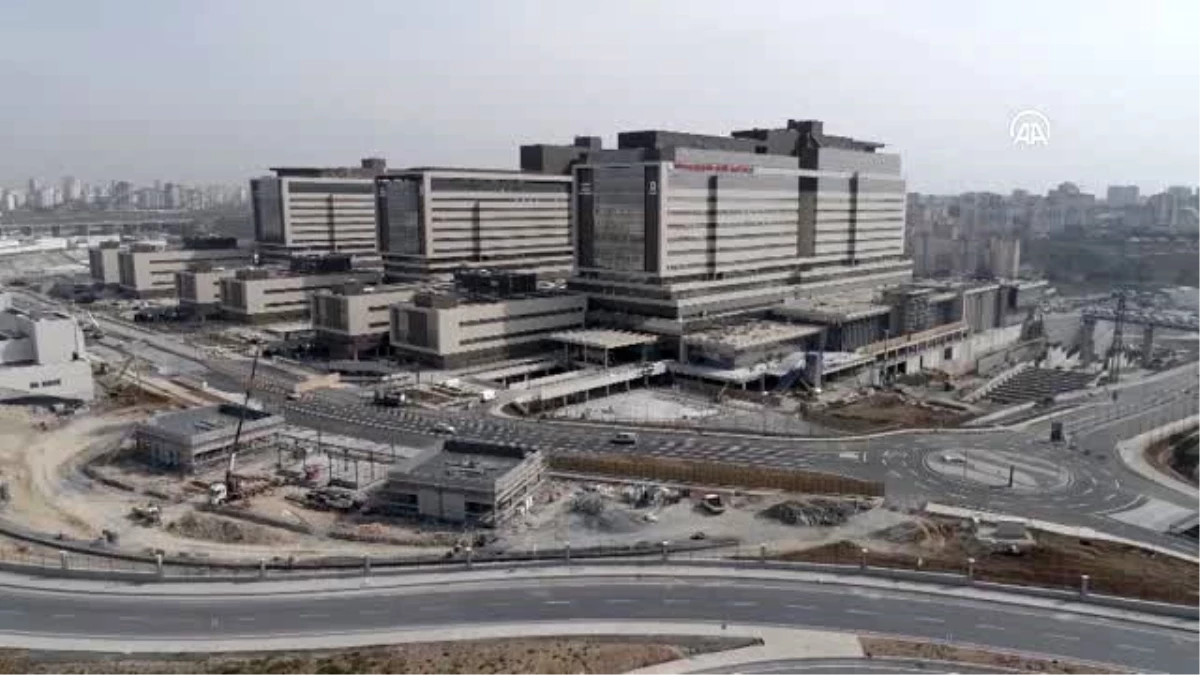 Başakşehir İkitelli Şehir Hastanesi\'nin inşası tüm hızıyla sürüyor