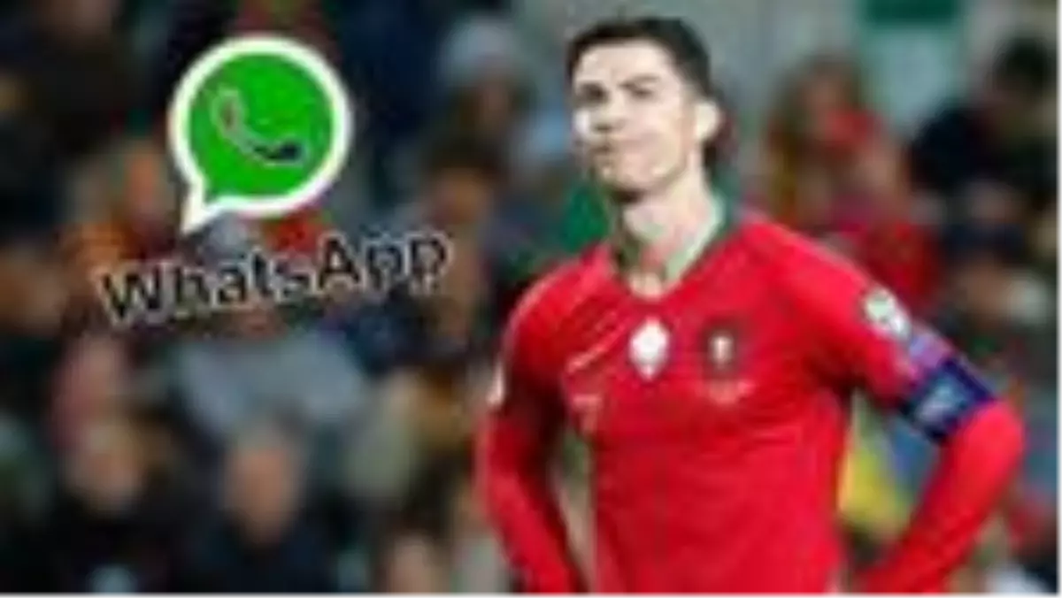 Cristiano Ronaldo milli takım arkadaşlarını Corona virüsü yardımı için WhatsApp\'tan organize etti!