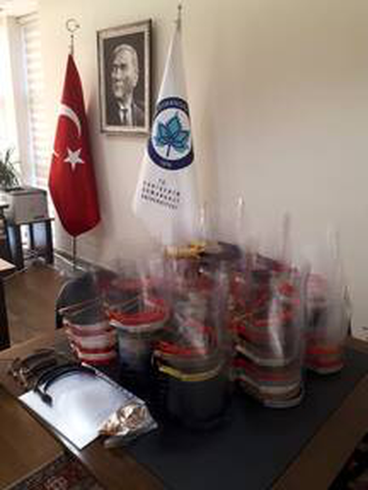 ESOGÜ\'de 3D yazıcıyla siperlik maske üretti